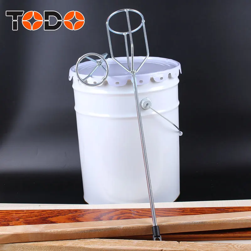Todo Tools Drywall Mud and Paint Mixer Universal HEX Mixing Paddle