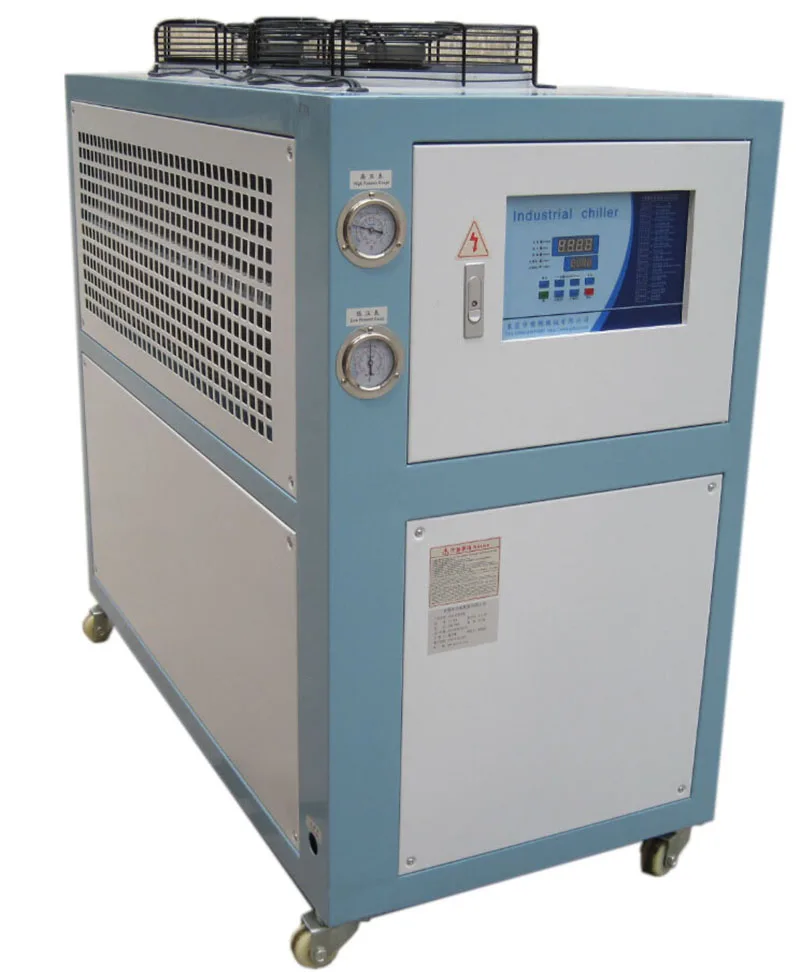 -25 to 10C degrees Celsius low temperature 25hp Lechang Air Cooled Industrial Water Chiller