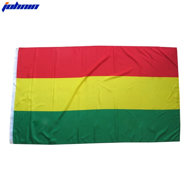 Lower Price Top Factories Red Yellow Green polyester Bolivia Flag