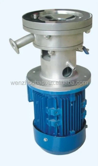 
Bottom Hygienic Vacuum GMP standard Dispersing Emulsifying Pump suitable for small capacity Emulsifier 