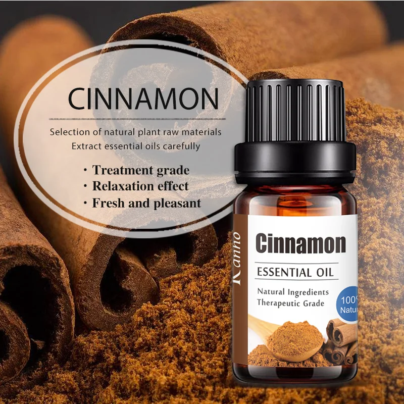 
Kanho 10ML Cinnamon Essential oil 100% Natural Aromatherapy Oil 
