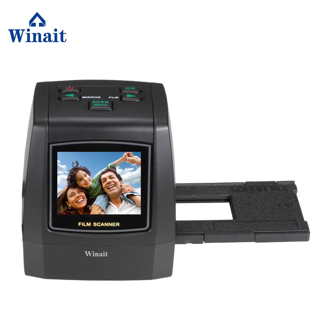 Winait 14MP/22MP 35mm film scanner with 2.4' TFT color display