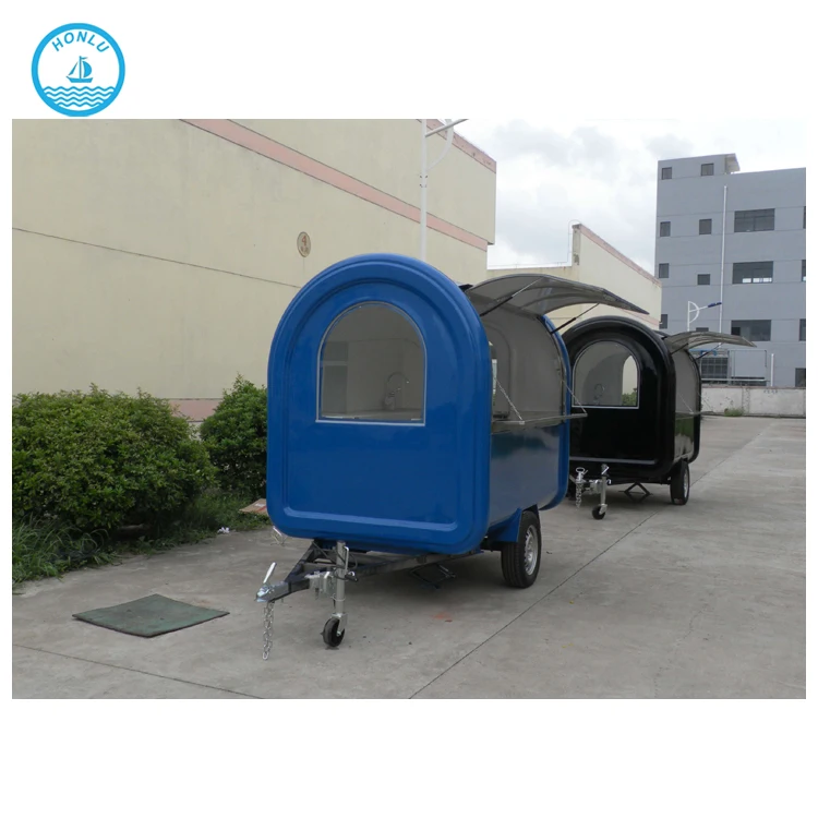 European Bakery Mobile Food Trailer Fast Food Concession Stand Trailer Smoothie Kiosk for Sale