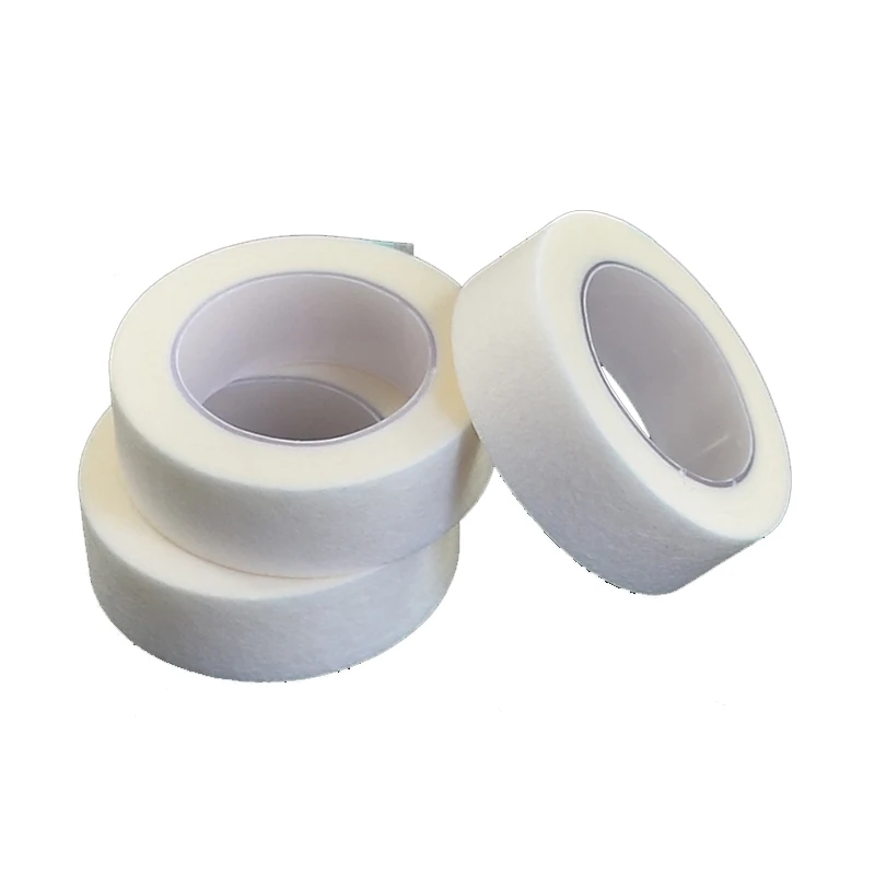 OEM custom 24 rolls per pack hospital medical adhesive micropore breathable paper tape for wound care sensitive skin use