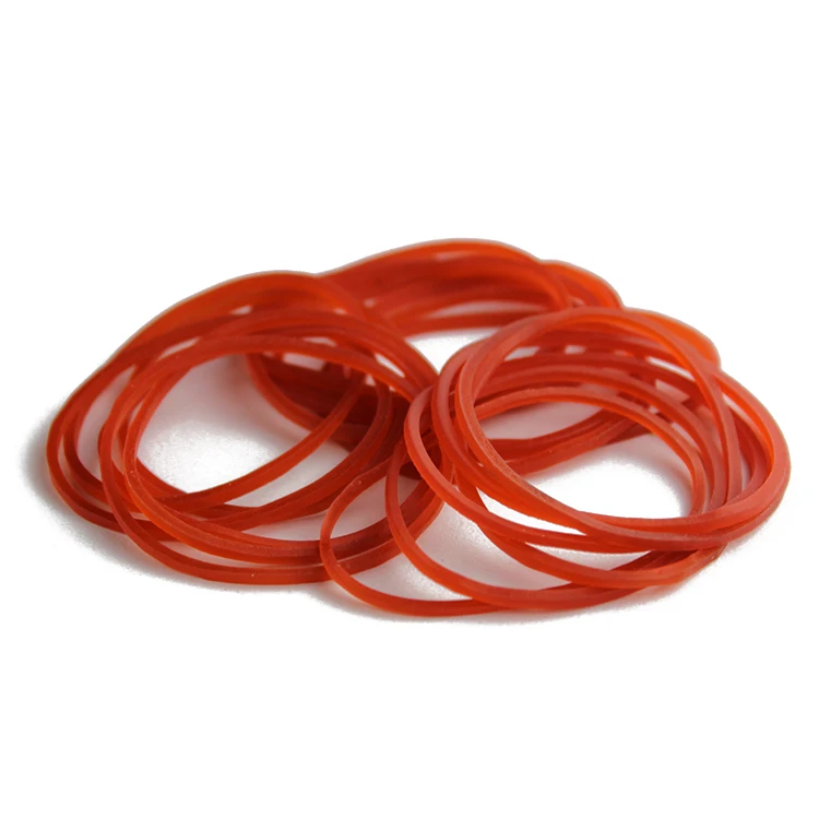 High Quality natural transparent color rubber band for office school