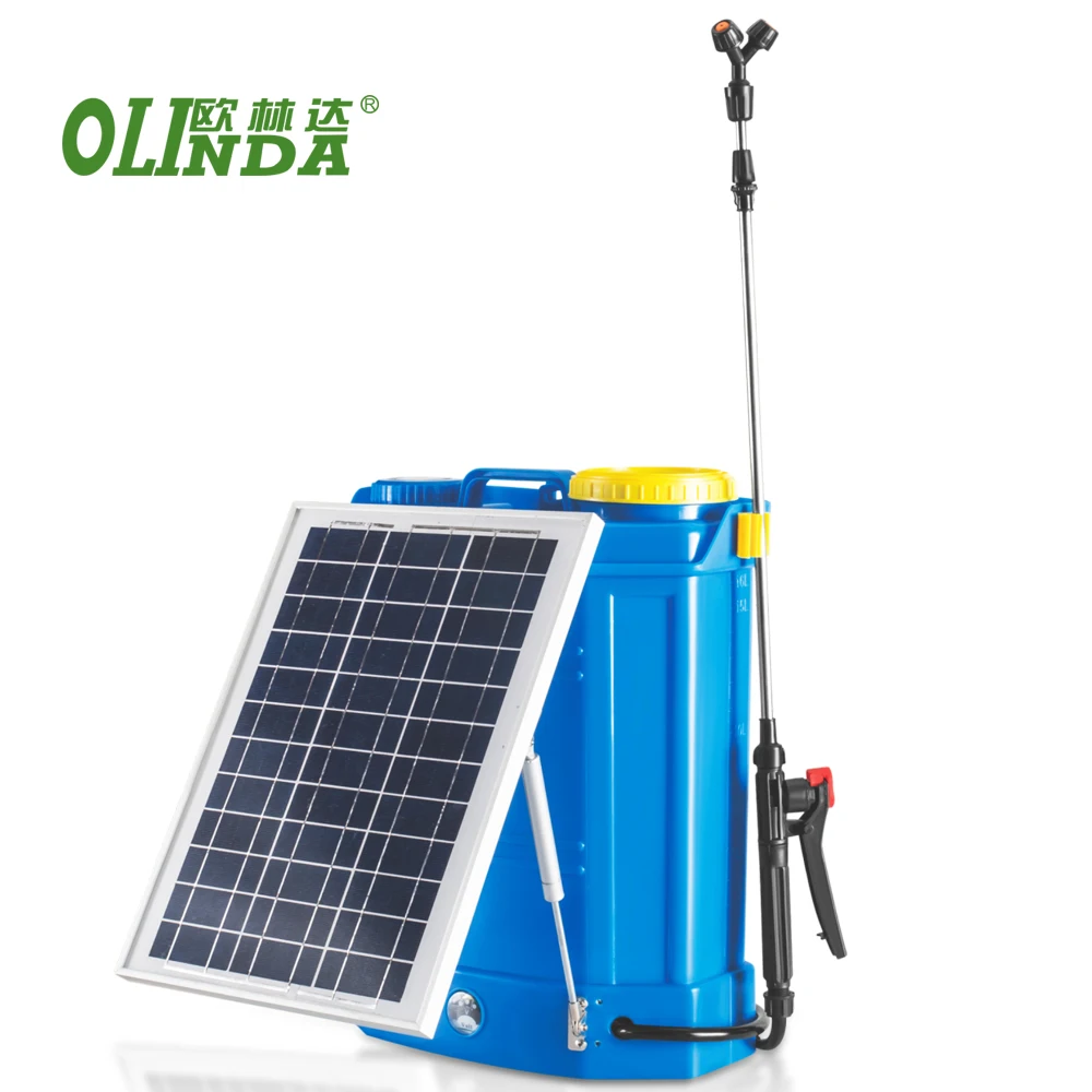 China factory best price agriculture electric 16 liters 12V energy solar power sprayer