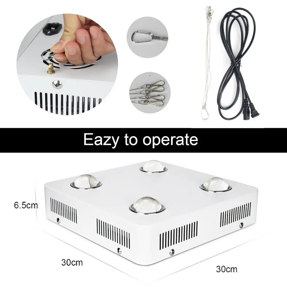 Wholesale best full spectrum led grow light with cooling fan 600w indoor plant grow light