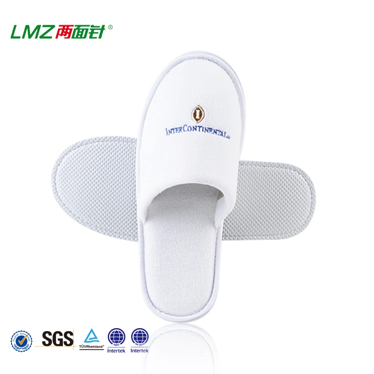 Отель одноразовые Нескользящие пунктирной ткань человек Тапочки