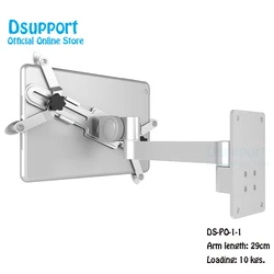 Full motion Fit for tablets PC 7-12 inch wall mount metal bracket ceiling mount tablet pc holder tablet pc desk stand