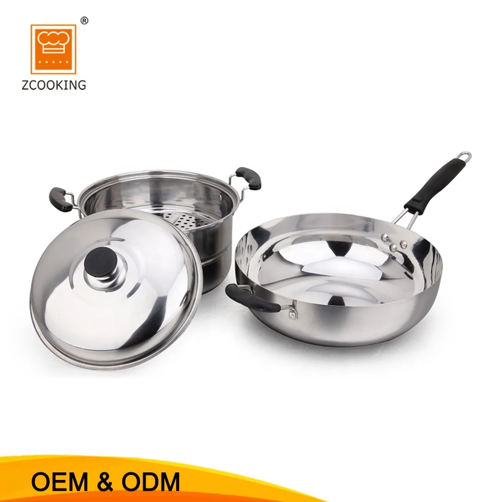 
Factory Price Cookware Sets Kitchen Nonthick For Health Cooking 