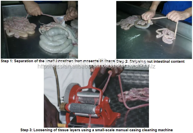 Природных животных гильзы корпус овец свиней корпус для колбаса делая