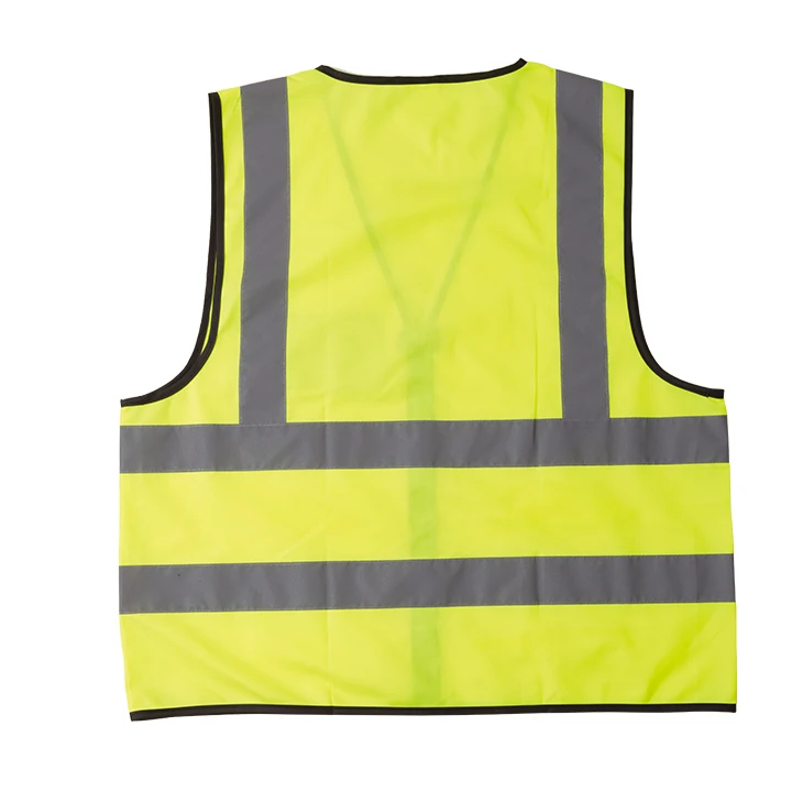 R121-ZP  Customized Logo Safety Warning Hivi Vest Highly Visibility Reflective Tape Warning Kacket Outdoor Construction