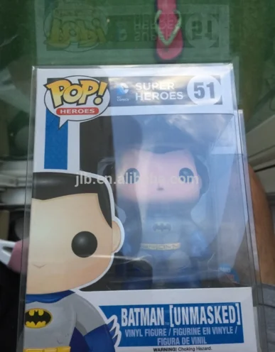 Shenzhen factory Clear POP protector Funko , POP Protector clear display crystal case