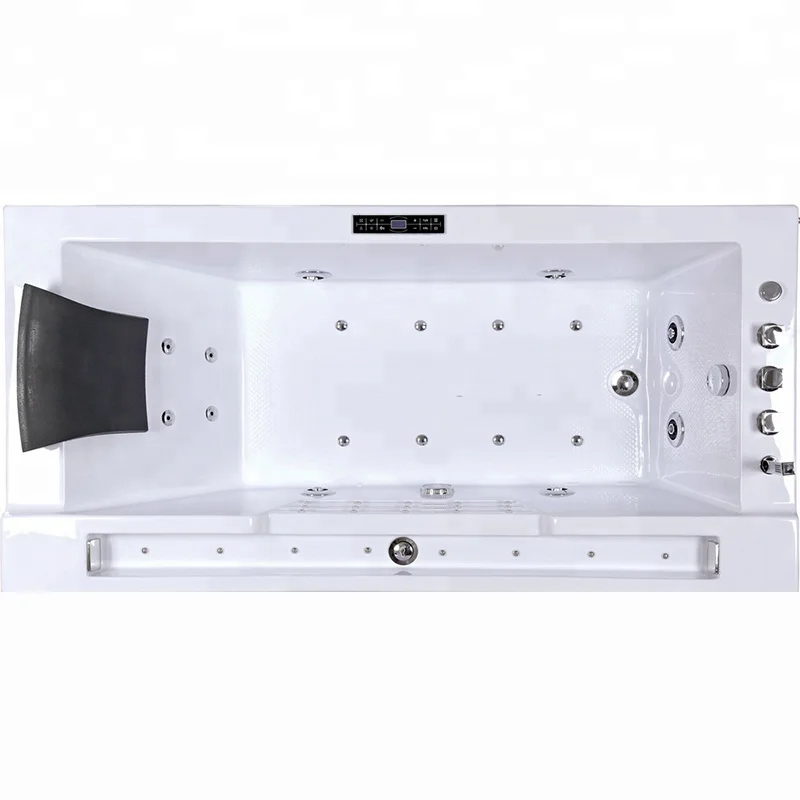 Best ass massage sexy rectangular hot spa tub with air bubble function
