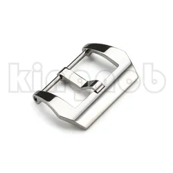 20mm 22mm 24mm Watch Buckle 26mm Polished Brushed Leather Band Watch Clasp Pre-v 316L Stainless Steel Watch Bucklet