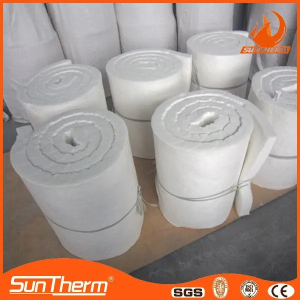 1260 керамического волокна одеяло открытый изоляции одеяло печи изоляции одеяло