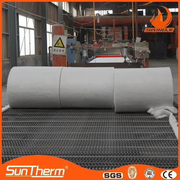 1260 керамического волокна одеяло открытый изоляции одеяло печи изоляции одеяло