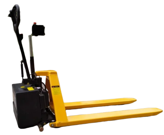 REDDOT new-launched object-sensing electric automatic height adjust high hand scissor lift pallet truck