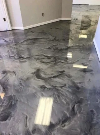 Hot sale Gray pearlescent pigments mica powder for metallic epoxy floor