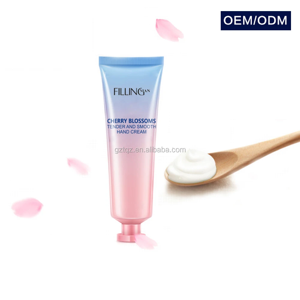 Private Label  Cherry Blossoms Moisturizing Nourishing hand cream lotion