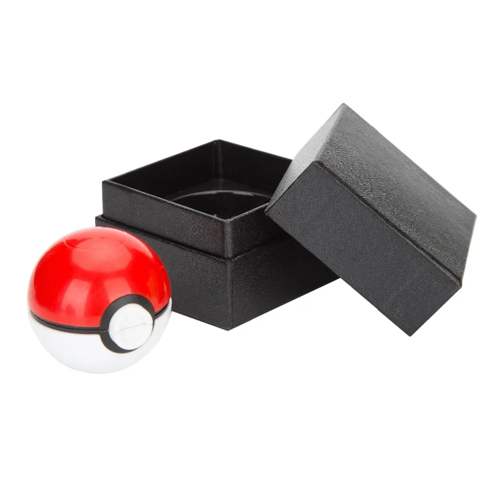 Оптовая продажа 55 мм измельчитель для табака сорняков трав Pokemon Pokeball