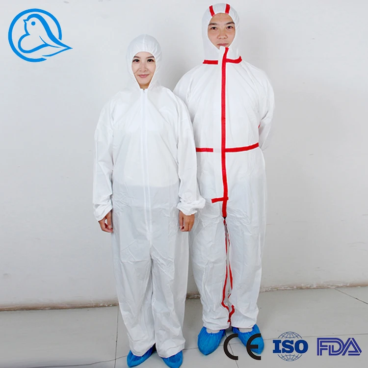 Оптовая высокая видимость жидкость-доказательство с длинным рукавом безопасности комбинезон