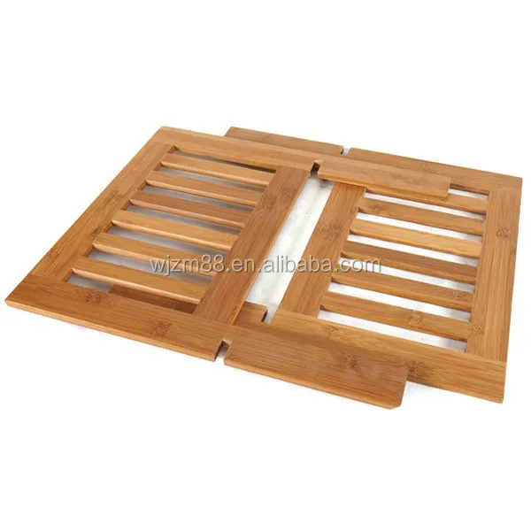 
foldable bamboo & wooden front page magazine racks, home display organizers wholesale 