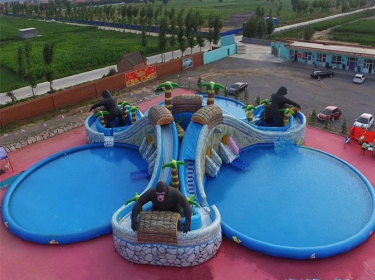 
Giant Beach Adult Inflatable Water park Games / Water Sports Equipment Inflatable Water Park Games With Certificate 
