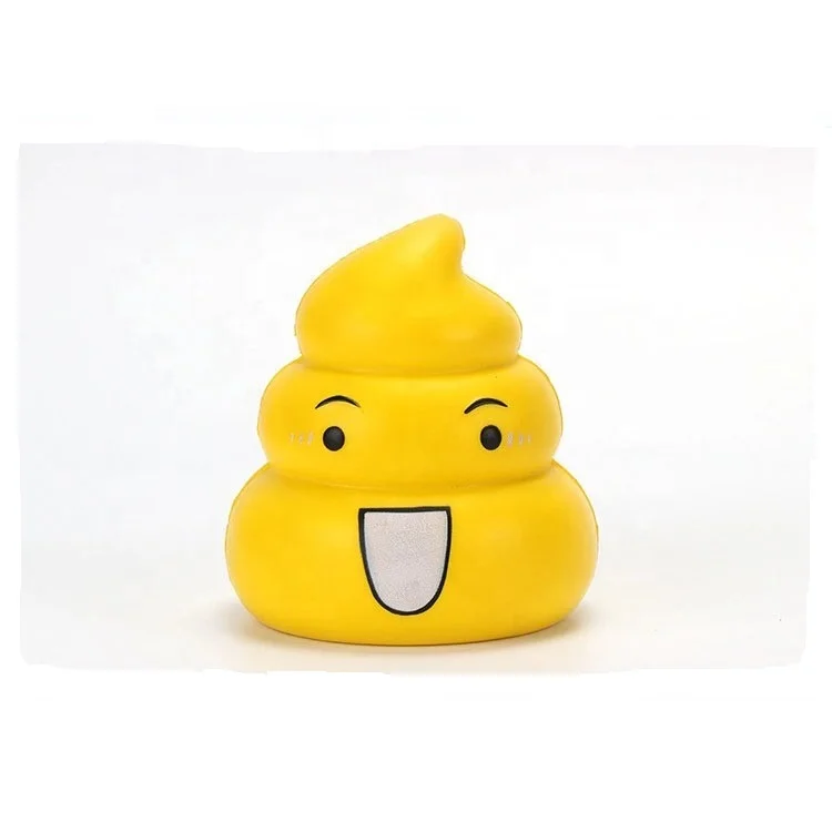 Wholesale Cheap Kawaii Squeeze Slow Rising Poop Shape Soft Pu Cute Squishy Toys Pu Foam Toy