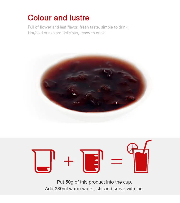 Rose Jam Fruit Jam1.1kg Rose Tea Manufacturer Skin Whitening Tea Beauty Drink