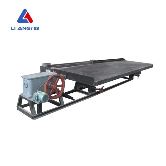 Gravity equipment fiber glass shaker table with 95% high recovery ratio for gold