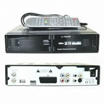 digital satellite receiver x760hd PVR HD