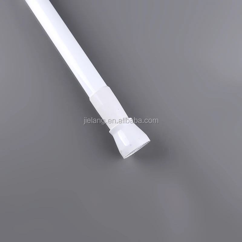 Extensible innerspring shower curtain rod(Aluminum PVC coated) /different color for your choices