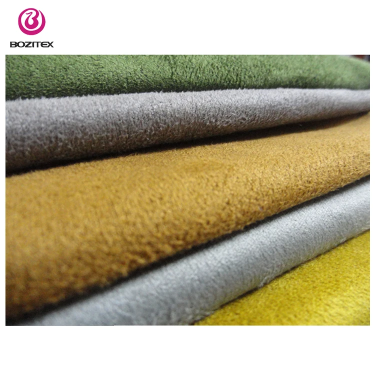 2018 Wujiang оптовая продажа эластичных замшевых текстильных материалов