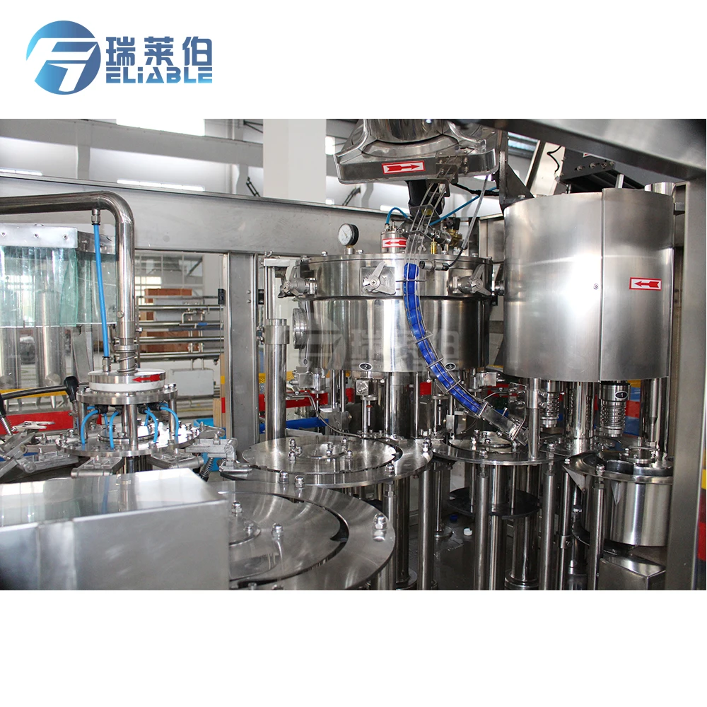 
China automatic good price carbonated aseptic filling machine soda water soft drink PET bottle plant/equipment/line 