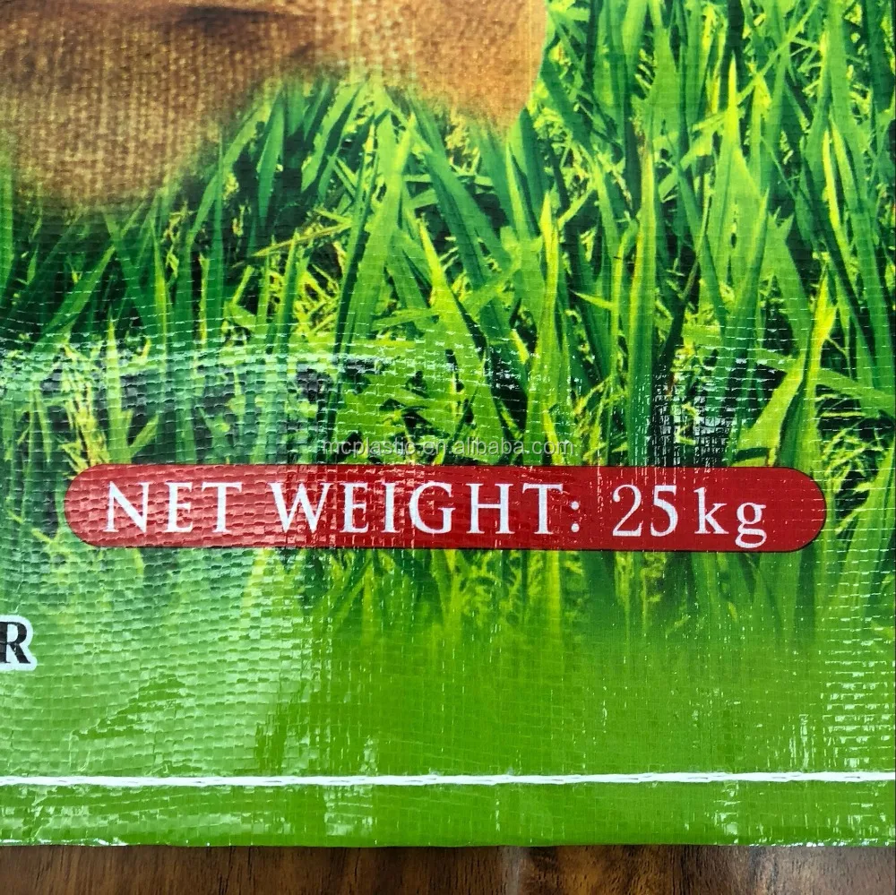 25 кг ПП плетеный рисовый мешок Филиппины