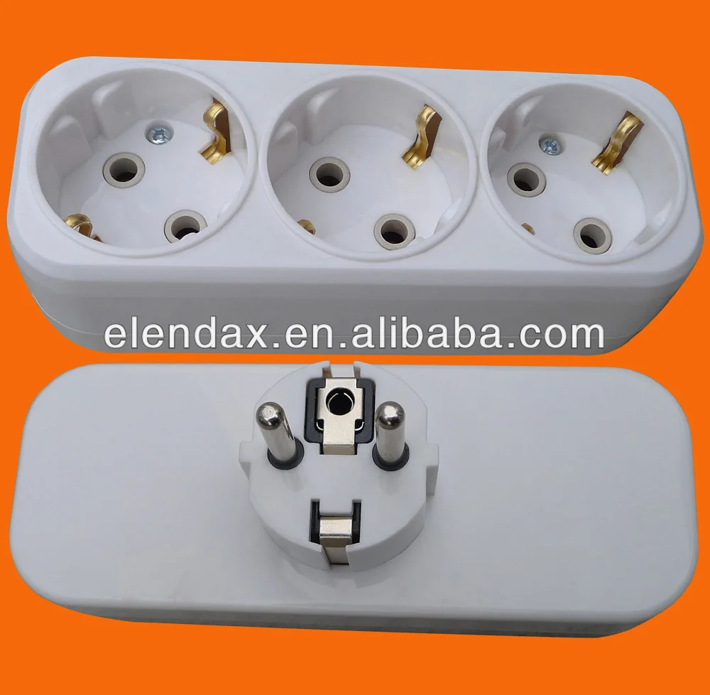 P8813 European style 2 pin AC power adaptor
