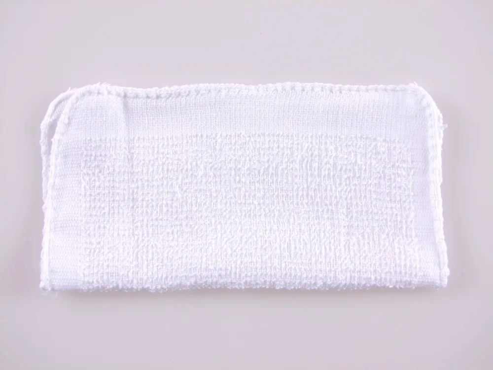 white color cotton aviation towel, airline towel, disposable face cloth