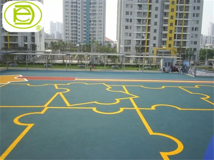 
Kindergarten red green epdm rubber granules safety rubber flooring for fitness 