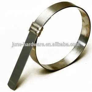 Stainless steel 304 W4 throbbing hose clamp