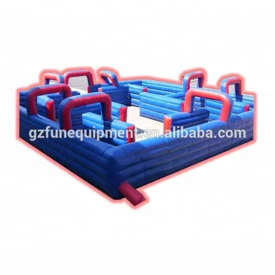 large outdoor adult obstacles laser tag inflatable maze inflatables fun house maze for sale