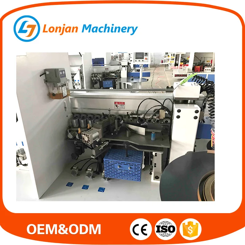 Woodworking S800F Automatic Corner Rounding PVC Edgebander Edge Banding Machine