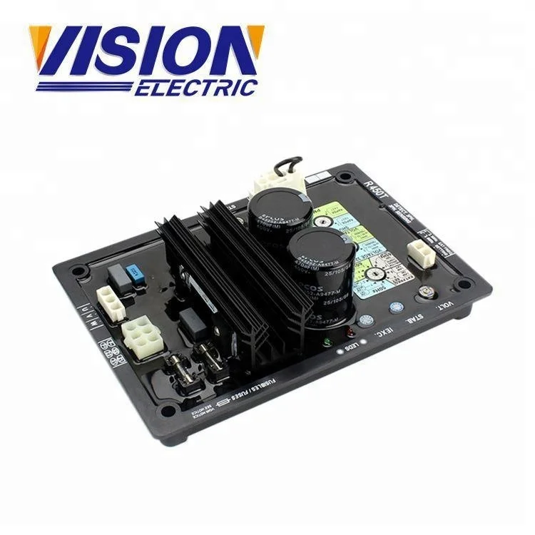 Three phase China Digital AC brushless generator voltage regulator avr R450T