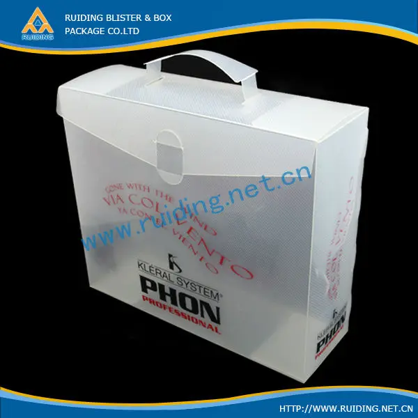 Пвх окно специально отпечатанные одежды коробки