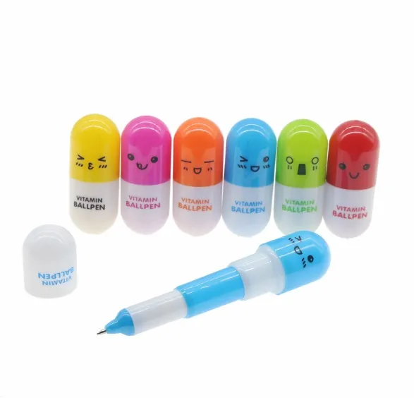Top Sale Novelty Plastic Pill Ballpoint Pen