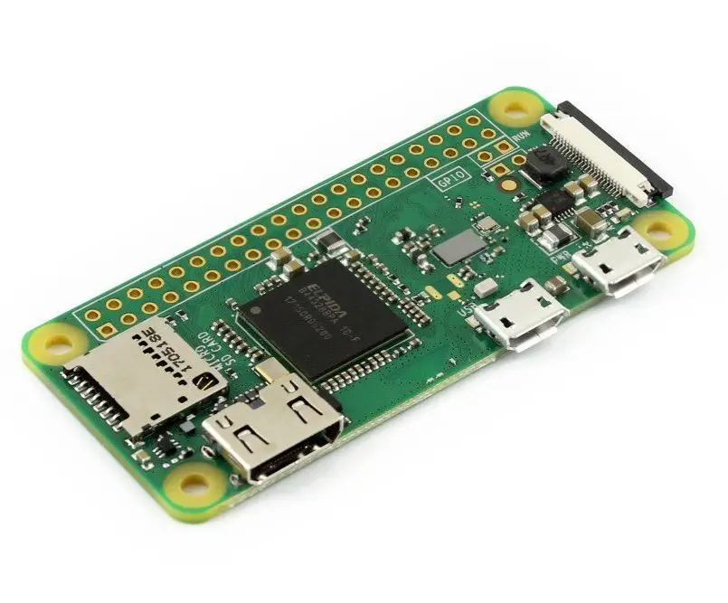 RPI0 Raspberry Pi Zero W беспроводной Pi 0 с WIFI и BT 1 ГГц ЦП 512 МБ ОЗУ Linux OS 1080P HD