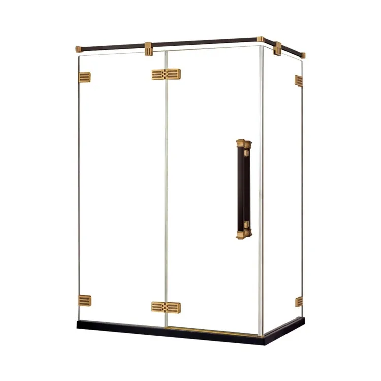 Custom-Made Black Square Shower Enclosure GD9030L