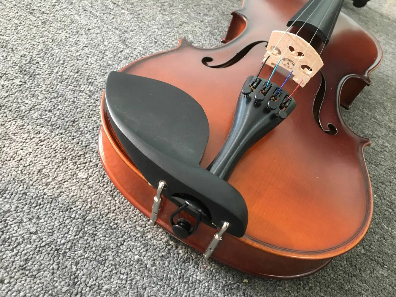 Factory Price Musical Instrument Satin Red Brown Violin GVT04