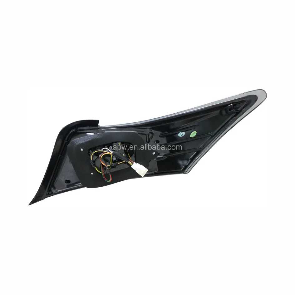 ForToyota Vios Black LED Tail Light 2013-2014