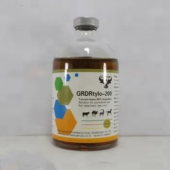 
Animal Tylosin Tartrate Injectables For Animals, For Respiratory Disease 